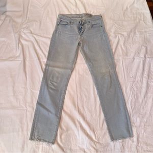 AG The Prima ankle light wash Size 27